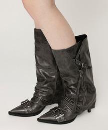 SLY ブーツ BELTED 2WAY BOOTS ベルテッド 2ウェイ カバーブーツ