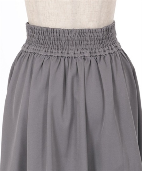 axes femme スカート まとめ売り ジップ付サイドドロストスカート[品番：IGAW0005824]｜axes