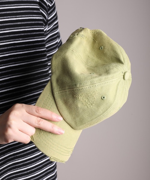 帽子 GENTA GENXDER（ノンジェンダー） キャップ 帽子 「GENXDER」ウォッシュ