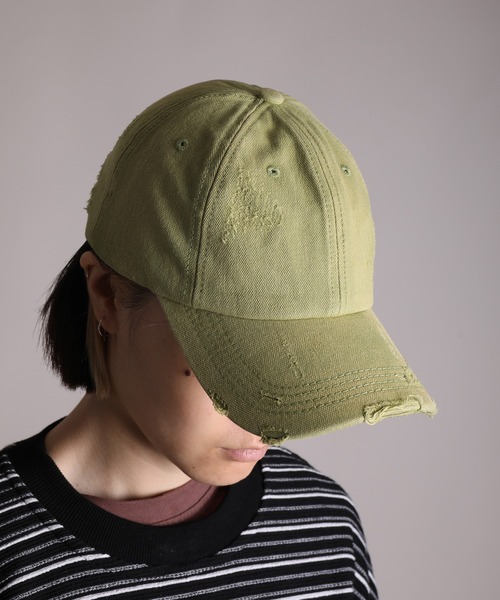 GENXDER（ノンジェンダー） キャップ 帽子 「GENXDER」ウォッシュ