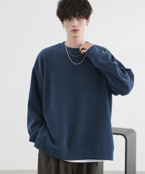 トレーナー スウェット 「25AW」カットコーデュロイ/ヴィンテージ加工