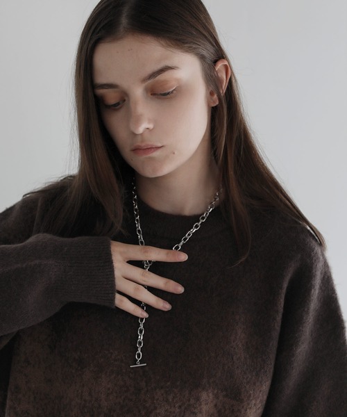 SOCCE セーター ニット モヘアライクルーズシルエットグラデーション