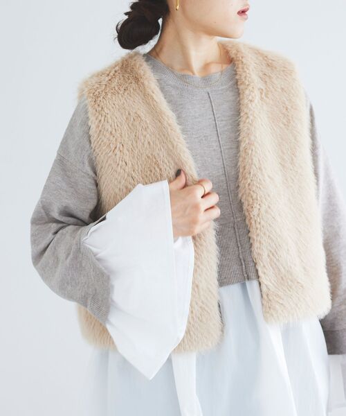 ニット セーター TORRAZZO DONNAニット×シャツチュニック レディース