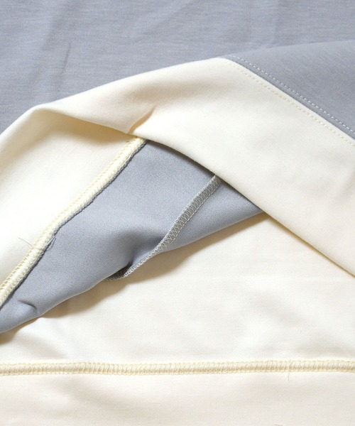 ダンボール切り替えパーカー パーカー cardboard knit switching hoodie/ダンボールニット 切り替え