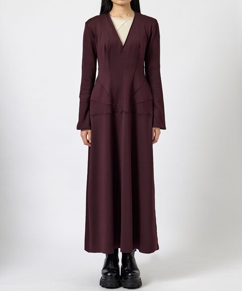 ドレス 「MUKASA/ムカサ」8 SHAPED LONG DRESSの画像