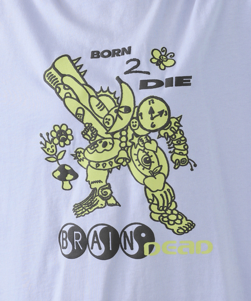 BRAIN DEAD tシャツ Tシャツ 「BRAIN DEAD/ブレインデッド」 BORN 2 