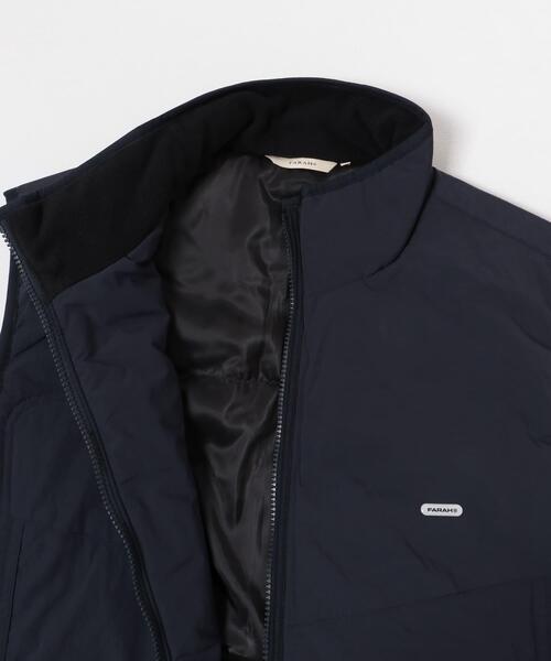 FARAH（ファーラー） ダウンベスト ベスト FARAH Nylon Zip Up Vest