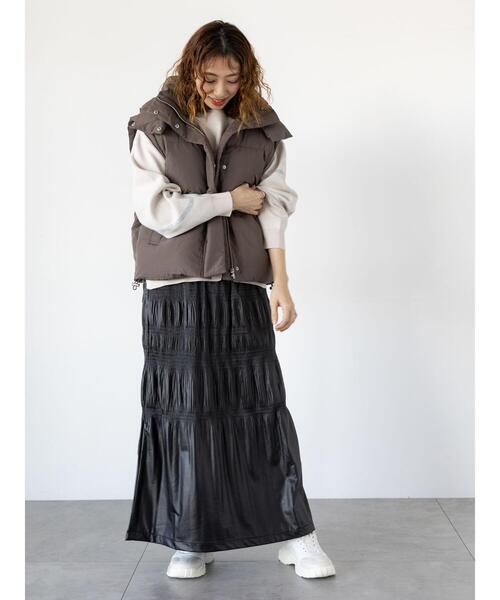 Shury 変形スカート SLY | LACE UP ATHLEISURE スカート (スカート(ロング) ) |SHEL