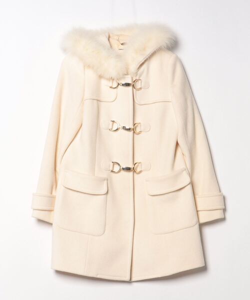 ◯LAISSE PASSE⭐︎ダッフルコート 38 LAISSE PASSE（レッセパッセ） ダッフルコート 38 ホワイト レディース