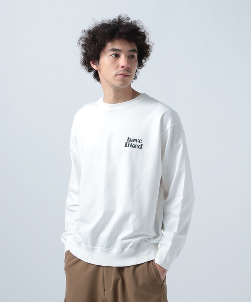 MANIFOLD バックプリントトレーナー♪新品、未着用品です♪早い者勝ち✳︎ BAYFLOW（ベイフロー） トレーナー スウェット フラワーバックプリント