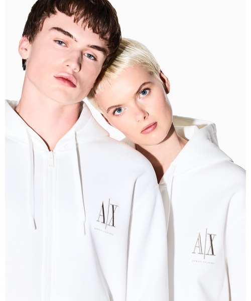 A/X Armani Exchange バックロゴ パーカー フーディー 関＊送込 A/X Armani Exchange バックロゴ パーカー フーディー 関＊送込