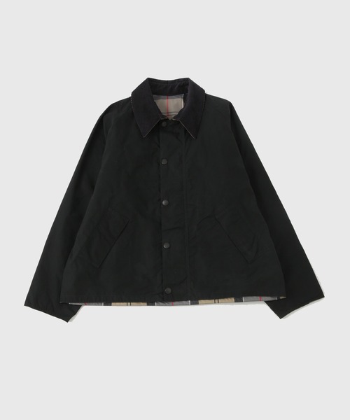 ブルゾン アウター 「別注」「Barbour/バブアー」TRANSPORT リバーシブルブルゾン / ブルガリア製 メンズ レディースの画像