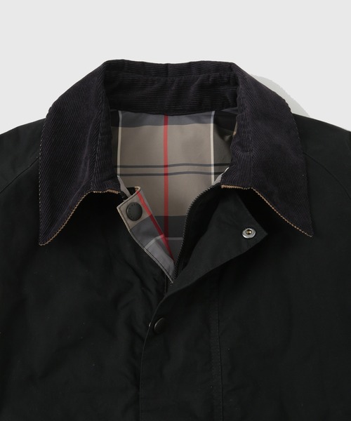 ブルゾン アウター 「別注」「Barbour/バブアー」TRANSPORT リバーシブルブルゾン / ブルガリア製 メンズ レディースの画像