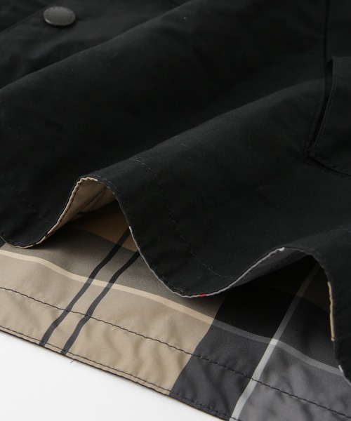 ブルゾン アウター 「別注」「Barbour/バブアー」TRANSPORT リバーシブルブルゾン / ブルガリア製 メンズ レディースの画像
