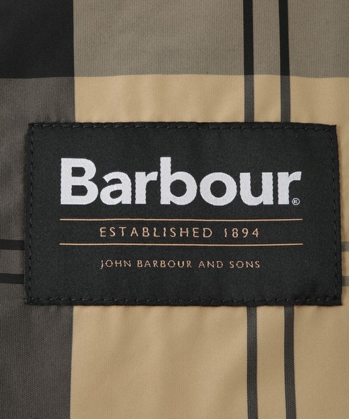 ブルゾン アウター 「別注」「Barbour/バブアー」TRANSPORT リバーシブルブルゾン / ブルガリア製 メンズ レディースの画像