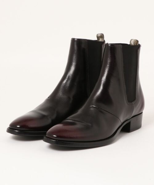 「OFFICINE CREATIVE」 ブーツ 42 ボルドー メンズ_画像4