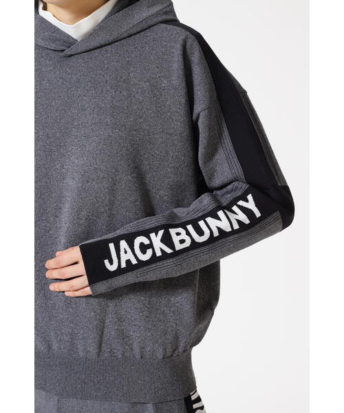 未使用タグ付き✨JACK BUNNY パーカー 度違い天竺ニット プルオーバー Jack Bunny!! パーカー 「Jack Bunny!!」天竺ニットフーディプル