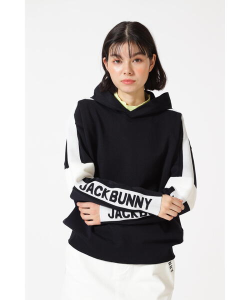 未使用タグ付き✨JACK BUNNY パーカー 度違い天竺ニット プルオーバー Jack Bunny!! パーカー 「Jack Bunny!!」天竺ニットフーディプル
