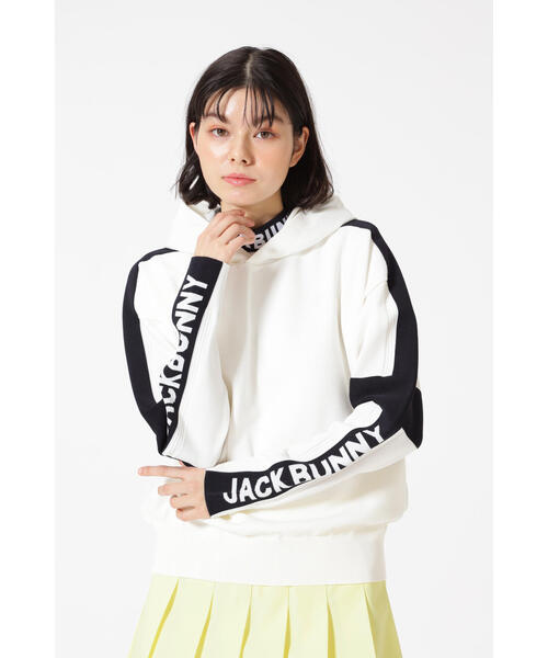 未使用タグ付き✨JACK BUNNY パーカー 度違い天竺ニット プルオーバー Jack Bunny!! パーカー 「Jack Bunny!!」天竺ニットフーディプル