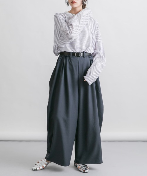 【ほぼ新品】KBF　ワイドパンツ KBF パンツ 「2サイズ展開」WIDEワイドパンツ レディース
