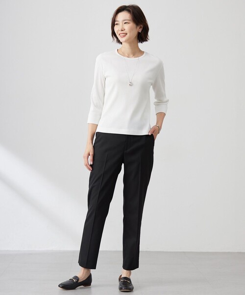 パンツ 「洗える」CARREMAN 2WAY テーパード レディース : ZOZOTOWN