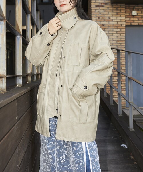 「Firsthand」 ブルゾン 0 ベージュ レディース_画像2