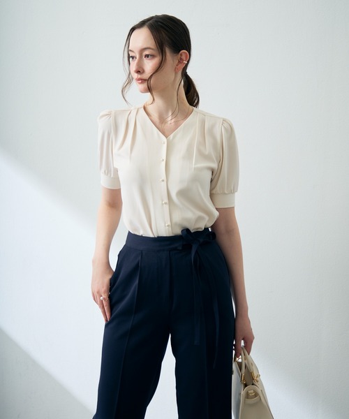 MISCH MASCH（ミッシュマッシュ） ブラウス シャツ ZOZO限定 パール釦