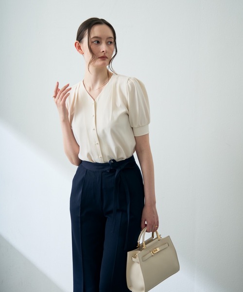 MISCH MASCH（ミッシュマッシュ） ブラウス シャツ ZOZO限定 パール釦
