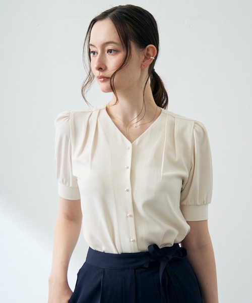 MISCH MASCH（ミッシュマッシュ） ブラウス シャツ 半袖 ZOZO限定 