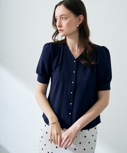 MISCH MASCH（ミッシュマッシュ） ブラウス シャツ 半袖 ZOZO限定