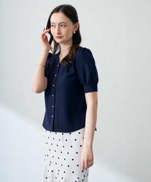 MISCH MASCH（ミッシュマッシュ） ブラウス シャツ 半袖 ZOZO限定