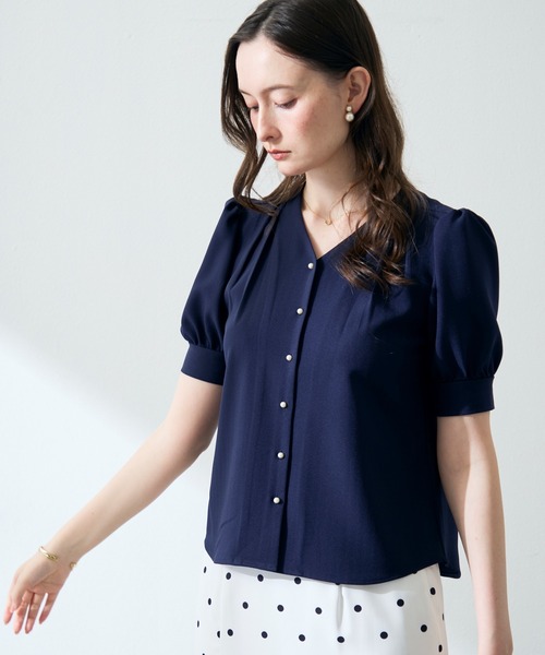 MISCH MASCH（ミッシュマッシュ） ブラウス シャツ 半袖 ZOZO限定
