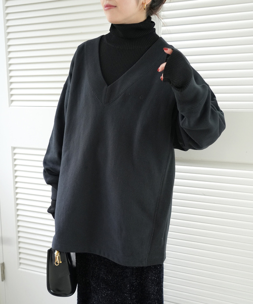 「SLOBE IENA」 「champion」スウェットカットソー FREE ネイビー レディース SLOBE IENA 「SLOBE IENA」 「champion」スウェットカットソー
