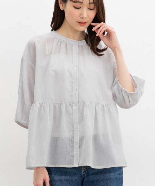 シャツ+ブラウス(長袖+七分) Bibiy.HONEY BEE BLOUSE HONEY BEE BLOUSE（シャツ/ブラウス）｜Bibiy.（ビビィ