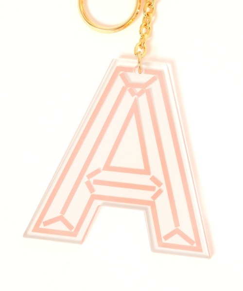 studio CLIP（スタディオクリップ） チャーム イニシャルアクリルキー