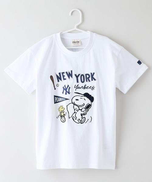 MLB tシャツ 「PEANUTS×MLB」オリジナルデザイン KIDS Tシャツ