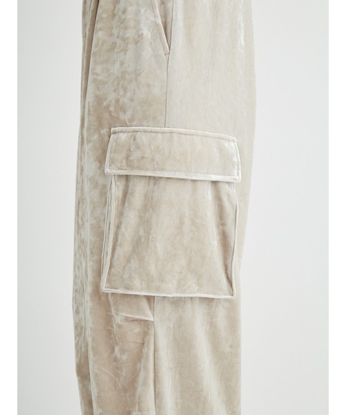 「emmi」 カーゴパンツ 0 ブラック レディース_画像3