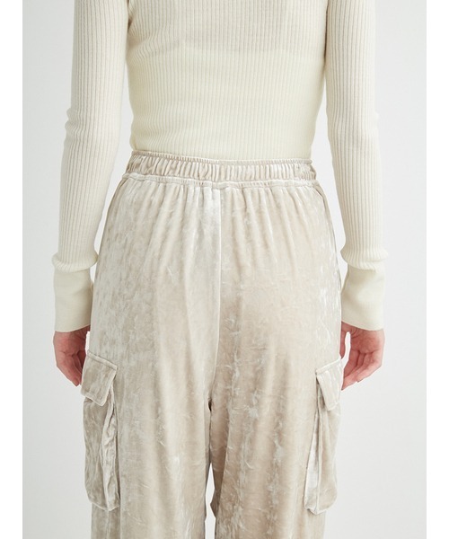 「emmi」 カーゴパンツ 0 ブラック レディース_画像4