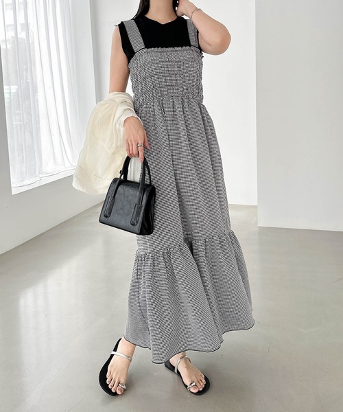 ⭐︎美品☆AMOMENT ワンピース moment+ ワンピース ツイードマーメイドワンピース(ツイードワンピース