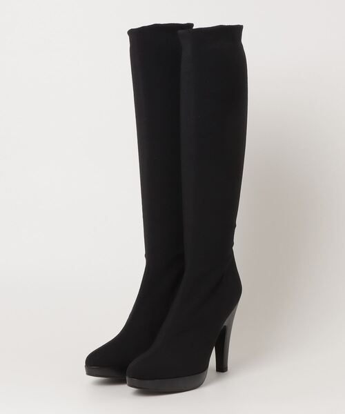 DIANA（ダイアナ） ロングブーツ 23cm ブラック レディース : ZOZOTOWN