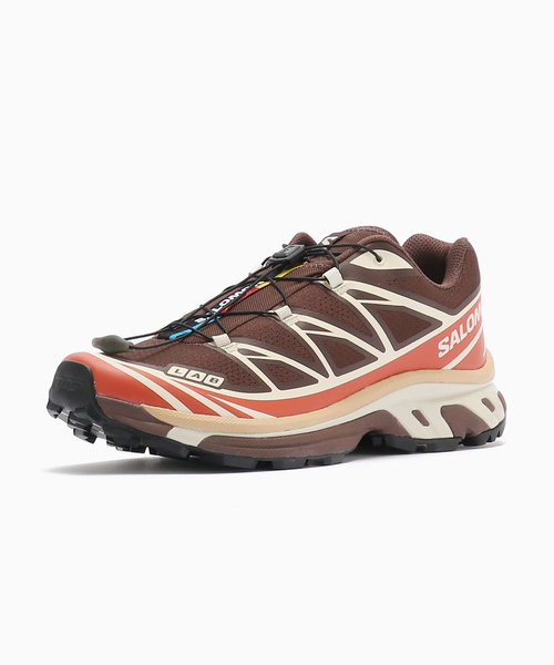 SALOMON（サロモン） スニーカー XT-6 GTX BRN/ORG L47737500 メンズ