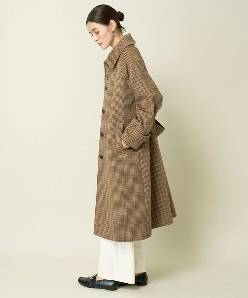 「a.v.v」 ステンカラーコート 40 カーキ レディース_画像5