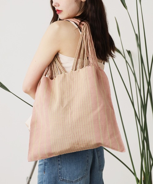 OJO DE MEX（オホデメックス） トートバッグ Cotton Fold bag L