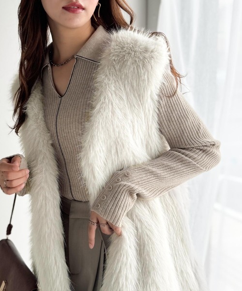 classicalelf（クラシカルエルフ） ベスト ジレ 高級感をレイヤード