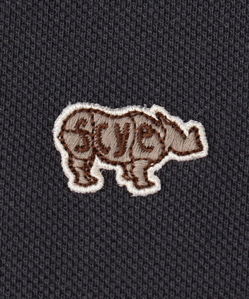 SCYE BASICS 鹿の子ワンピース　38 Bshop｜SCYE BASICS | <別注>鹿の子ヘンリーネックワンピース