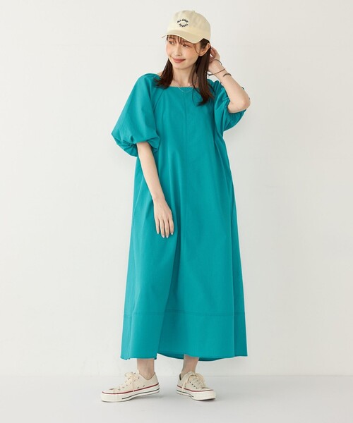 新品未使用　eco bich エコビッチ　パフスリーブ　ラッシュワンピース eco bitch beach style パフスリーブラッシュワンピース - メルカリ