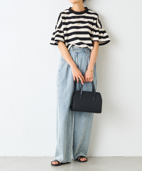 tシャツ ギャザースリーブレースTOP レディース JILL by JILL STUART｜ギャザースリーブレースTシャツ | Rakuten