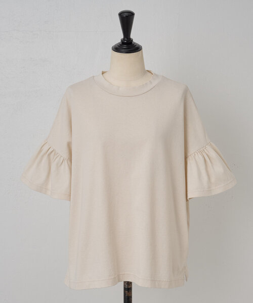 tシャツ ギャザースリーブレースTOP レディース JILL by JILL STUART｜ギャザースリーブレースTシャツ | Rakuten