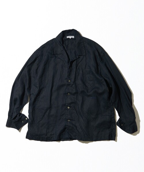 CAHLUMN シャツ CAHLUMN/カウラム Belgium Linen Open Collar