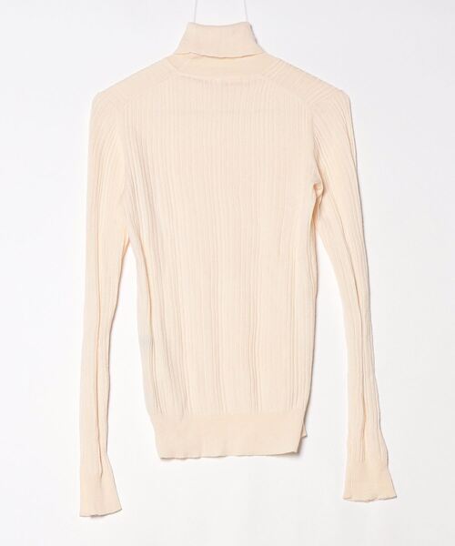 「EPOCA UOMO」 タートルネックニット 46 ベージュ メンズ_画像2